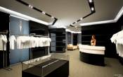Interiors and repair of facades for shop fashion clothing 